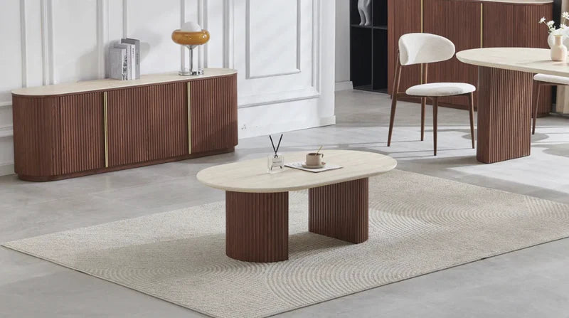 Table basse CALYPSO noyer