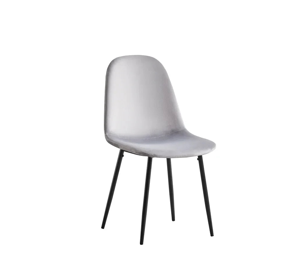 Chaise SCANDINAVE gris pied noir
