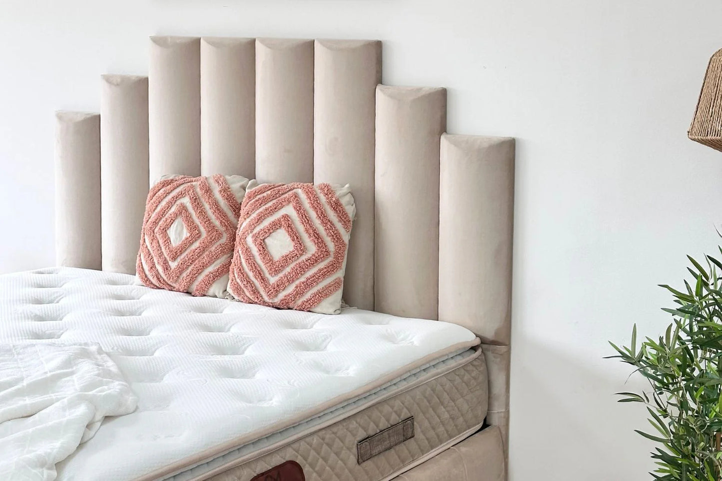 Lit coffre NATURA Beige