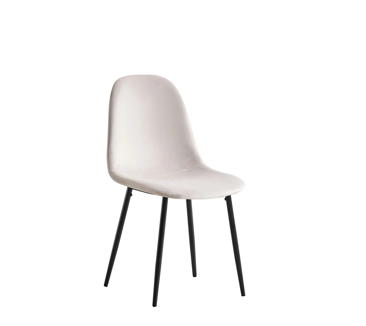 Chaise SCANDINAVE beige pied noir