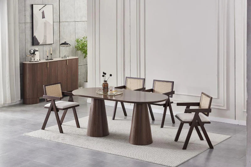 Table à manger ICONIC noyer 180cm