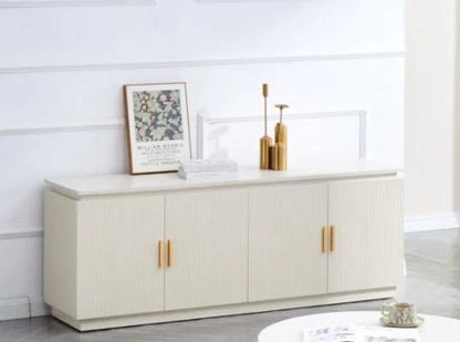 Meuble Tv BAIETA Travertin 160cm