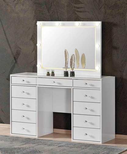 Coiffeuse & miroir beauty