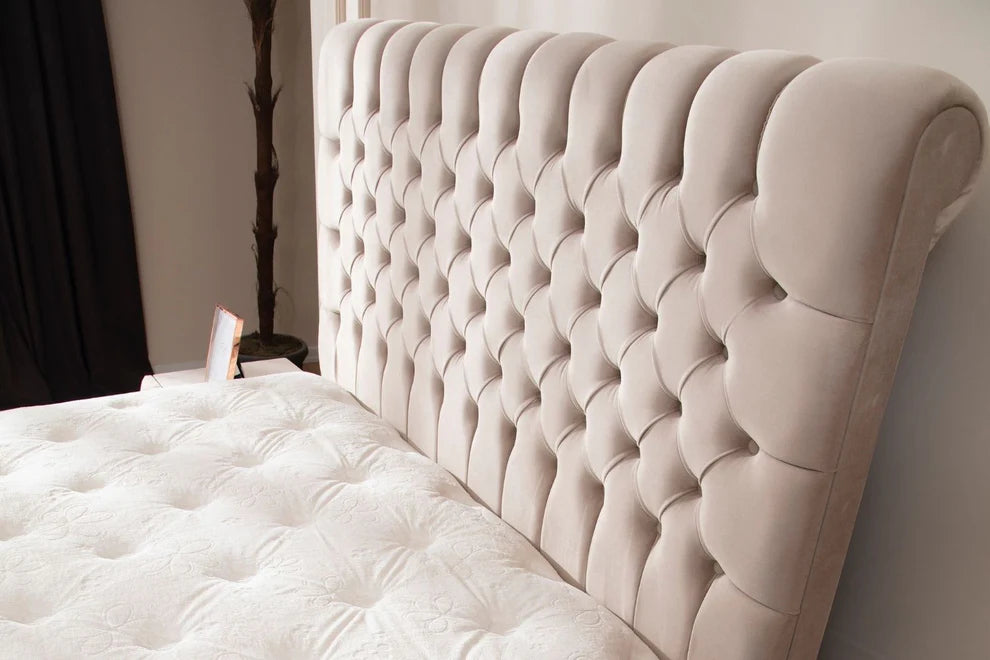 Lit coffre LUNA Beige