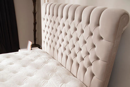 Lit coffre LUNA Beige