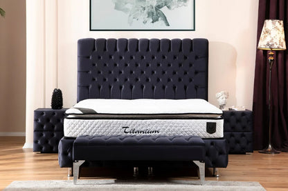 Lit coffre LUNA Anthracite