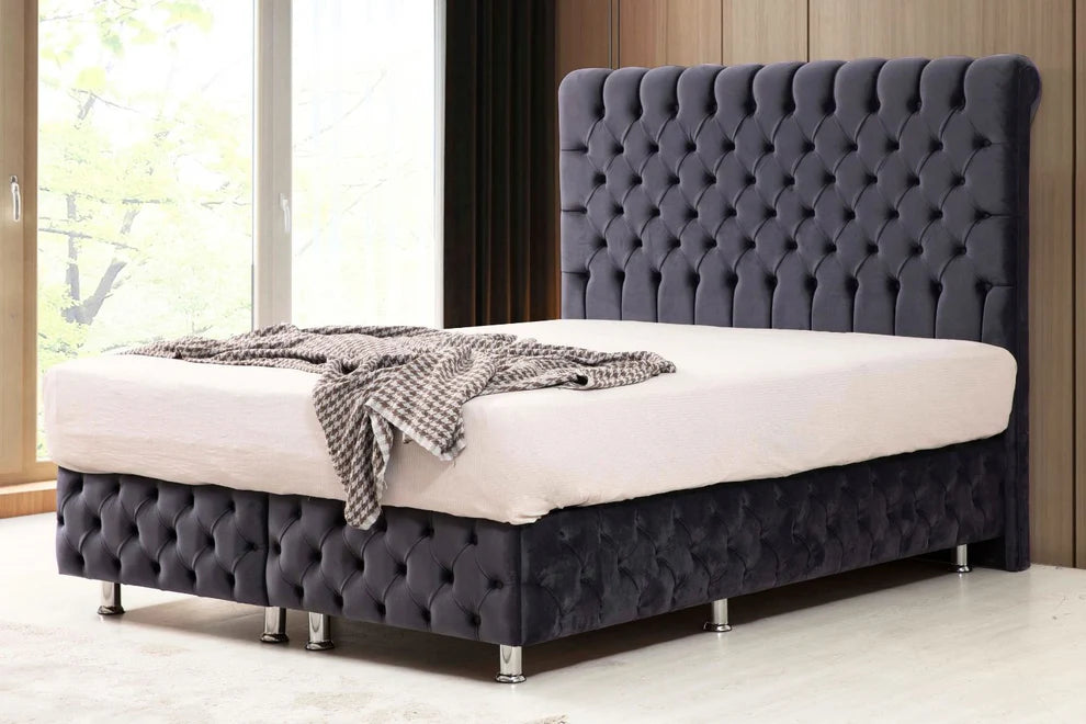 Lit coffre LUNA Anthracite