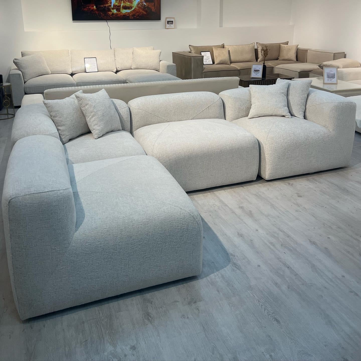 Canapé nuage chenille