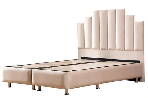 Lit coffre NATURA Beige
