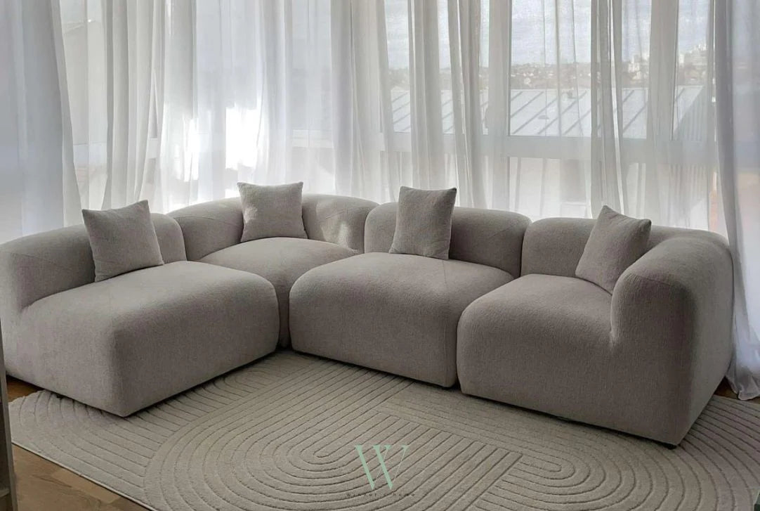 Canapé nuage chenille