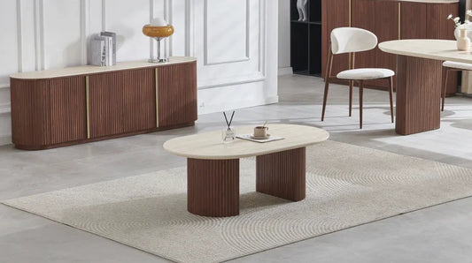 Table basse CALYPSO noyer