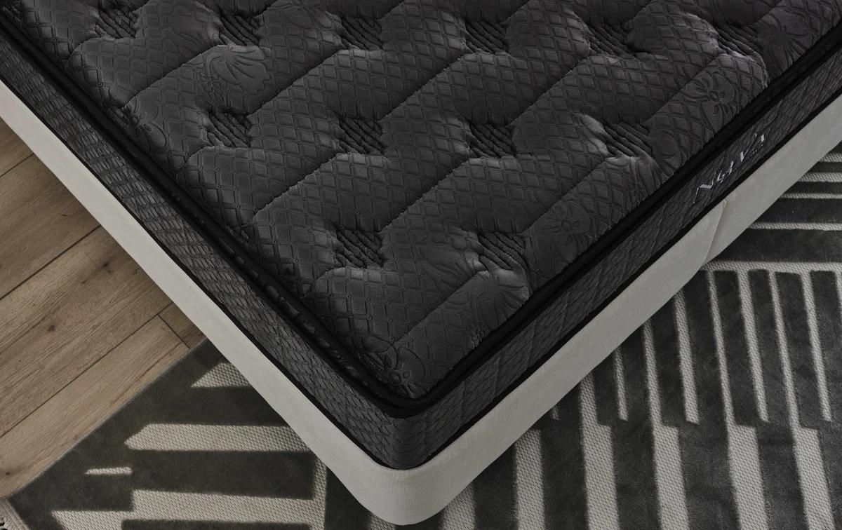 Matelas PELUCHE noir 32cm avec surmatelas