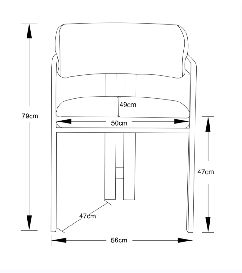 Lot de 2 Chaises MELLOW bois