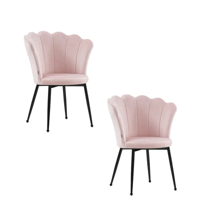 Lot 2 chaises NYMPHEA pied noir