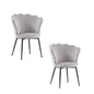 Lot 2 chaises NYMPHEA pied noir