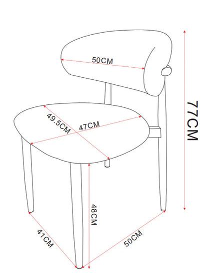 chaise BOHEME beige