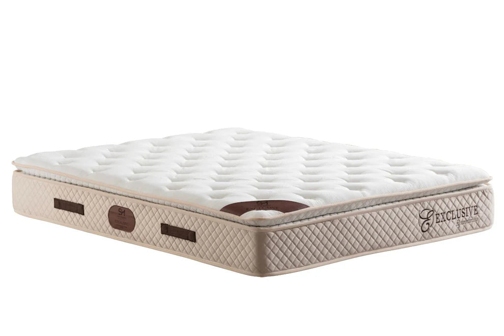 Matelas EXCLUSIVE ressort & mousse 32cm surmatelas intégré
