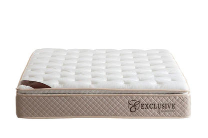 Matelas EXCLUSIVE ressort & mousse 32cm surmatelas intégré