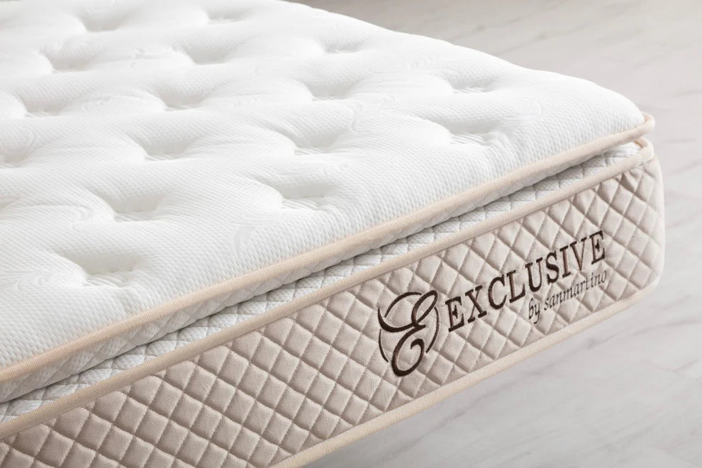 Matelas EXCLUSIVE ressort & mousse 32cm surmatelas intégré
