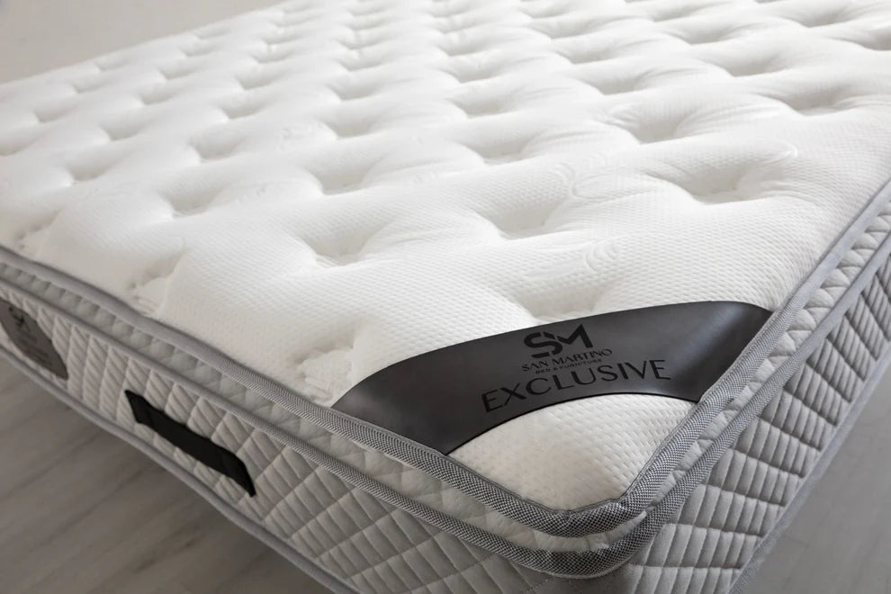 Matelas EXCLUSIVE ressort & mousse 32cm surmatelas intégré