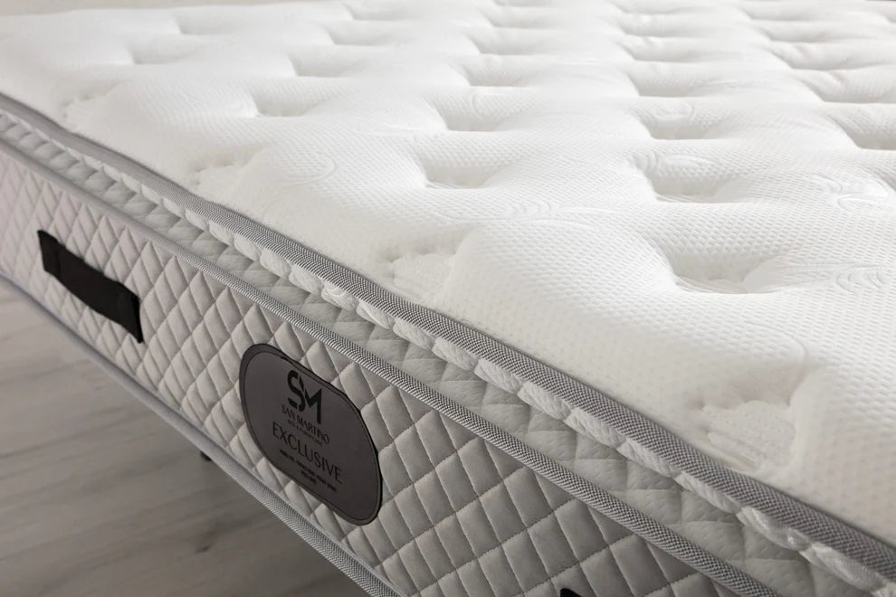 Matelas EXCLUSIVE ressort & mousse 32cm surmatelas intégré