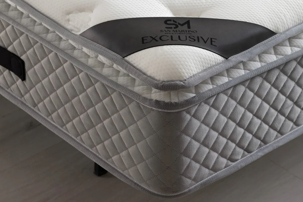 Matelas EXCLUSIVE ressort & mousse 32cm surmatelas intégré