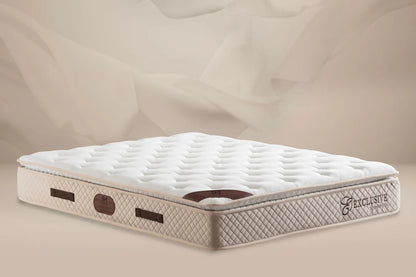 Matelas EXCLUSIVE ressort & mousse 32cm surmatelas intégré