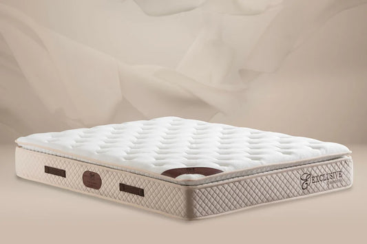 Matelas EXCLUSIVE ressort & mousse 32cm surmatelas intégré