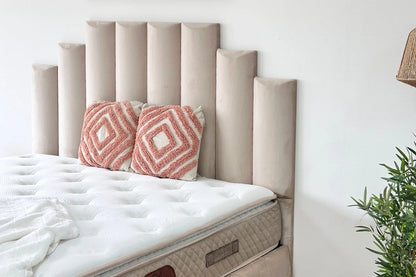 Lit coffre NATURA Beige