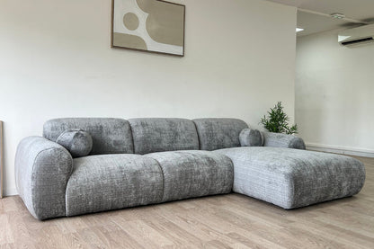 Canapé Cloud Tissu Marbella Gris Anthracite