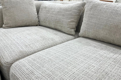 Canapé Mila Modulable Tissu Marbella Crème