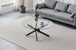 Jessy Table Basse en verre noir