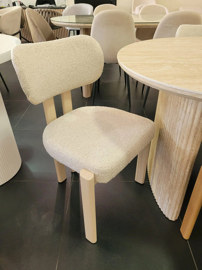 Chaise HERA travertin