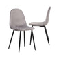 Chaise SCANDINAVE gris pied noir